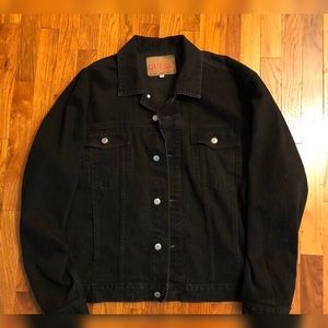 Vintage 80’s Black Guess Jacket